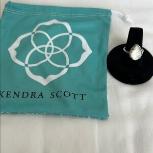 Kendra Scott Teardrop Ring with Pouch
